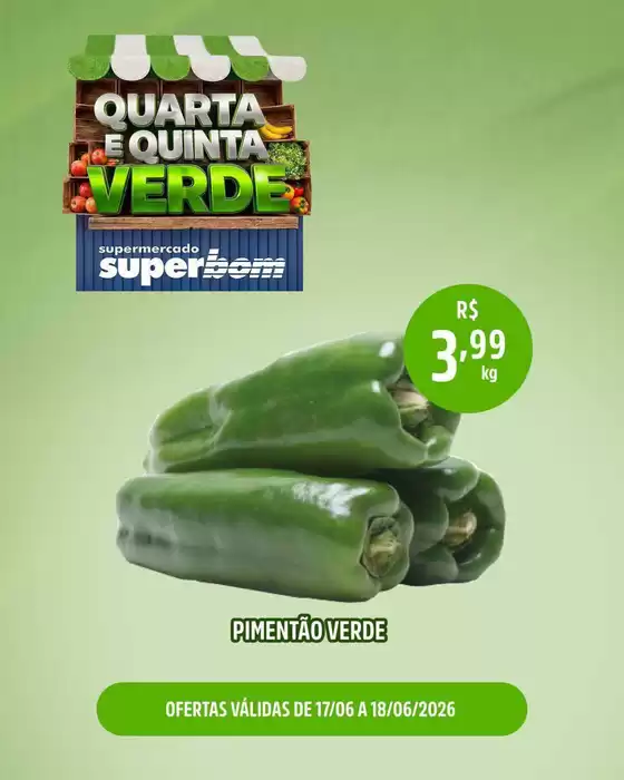 Catálogo Superbom Supermercado | Descontos e promoções | 2026-06-17T00:00:00.000Z - 2026-06-18T00:00:00.000Z