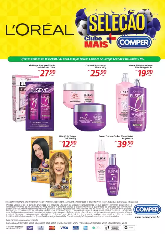 Catálogo Comper | LOréal | 2026-06-18T00:00:00.000Z - 2026-06-21T00:00:00.000Z