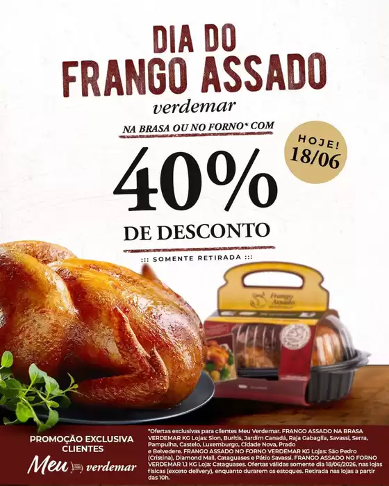 Catálogo Verdemar Supermercado | Encarte Verdemar Supermercado | 2026-06-18T00:00:00.000Z - 2026-06-18T00:00:00.000Z