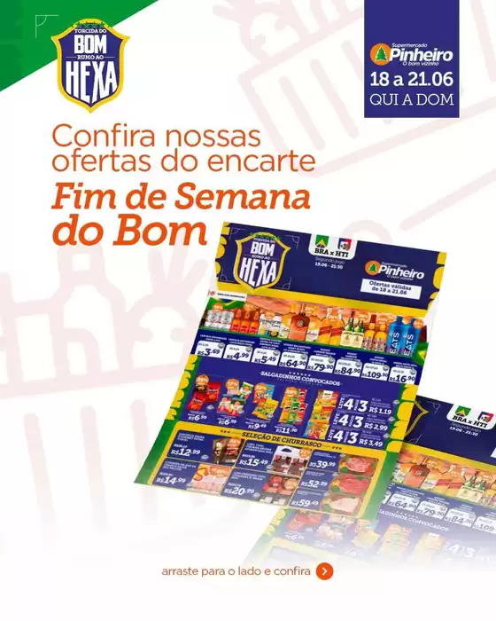 Catálogo Pinheiro Supermercado | Ofertas para caçadores de pechinchas | 2026-06-18T00:00:00.000Z - 2026-06-21T00:00:00.000Z