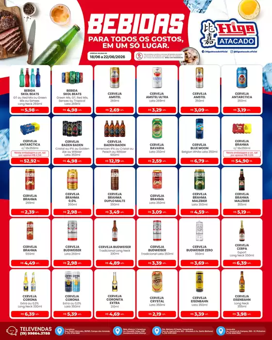 Catálogo Higa Atacado | Higa atacado folheto bebidas 20260618 20260622 b2M55ktGVnSh | 2026-06-16T00:00:00.000Z - 2026-06-22T00:00:00.000Z