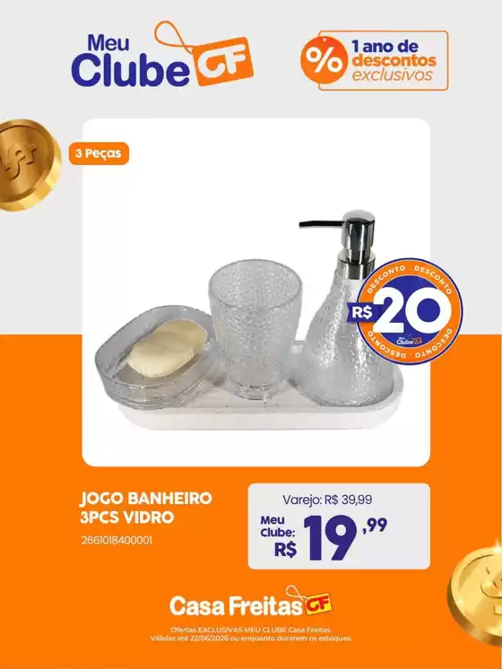 Catálogo Casa Freitas | Ótima oferta para caçadores de pechinchas | 2026-06-18T00:00:00.000Z - 2026-06-22T00:00:00.000Z