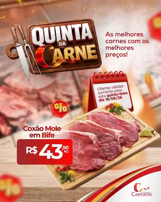 Catálogo Supermercados Caetano | Encarte Supermercados Caetano | 2026-06-18T00:00:00.000Z - 2026-06-18T00:00:00.000Z