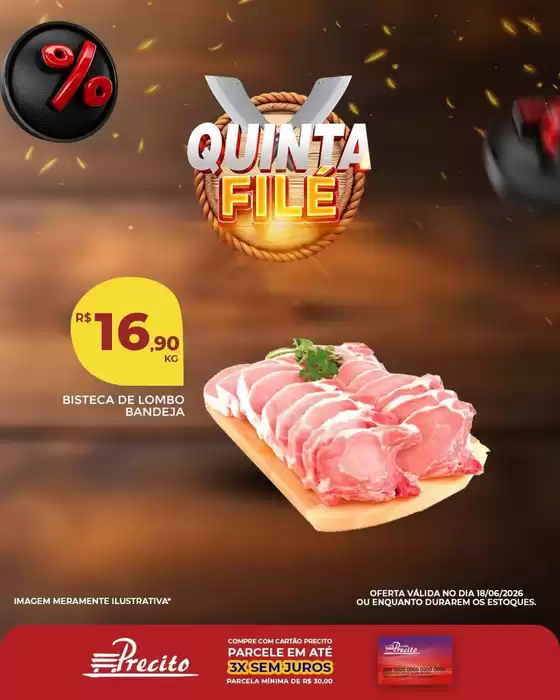 Catálogo Supermercado Precito | Nossas melhores ofertas para você | 2026-06-18T00:00:00.000Z - 2026-06-18T00:00:00.000Z