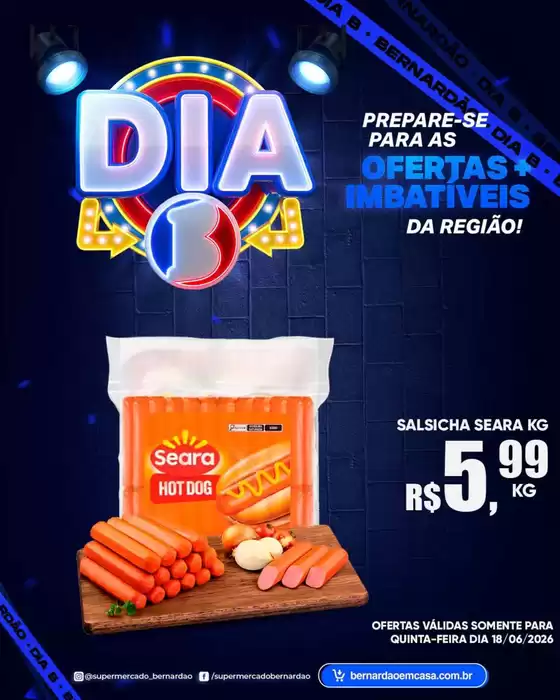 Catálogo Supermercado Bernardão | Encarte Supermercado Bernardão | 2026-06-18T00:00:00.000Z - 2026-06-18T00:00:00.000Z