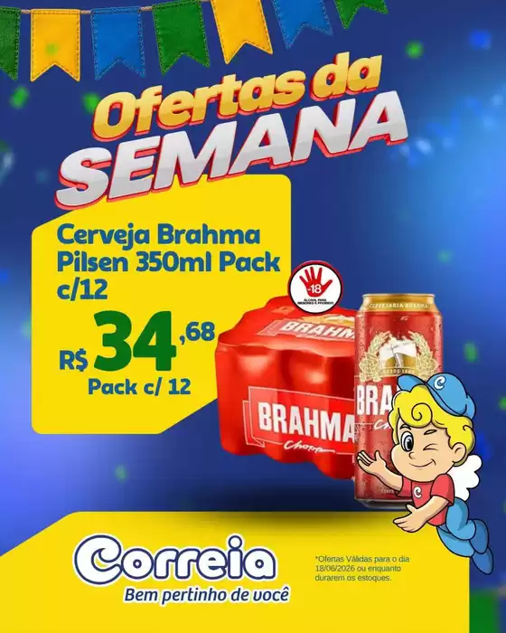 Catálogo Supermercados Correia | Encarte Supermercados Correia | 2026-06-18T00:00:00.000Z - 2026-06-18T00:00:00.000Z