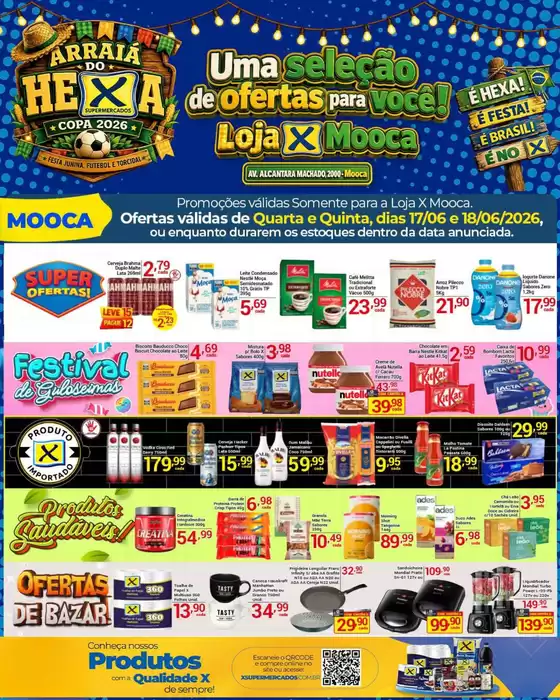 Catálogo X Supermercados | Novas ofertas para descobrir | 2026-06-17T00:00:00.000Z - 2026-06-18T00:00:00.000Z
