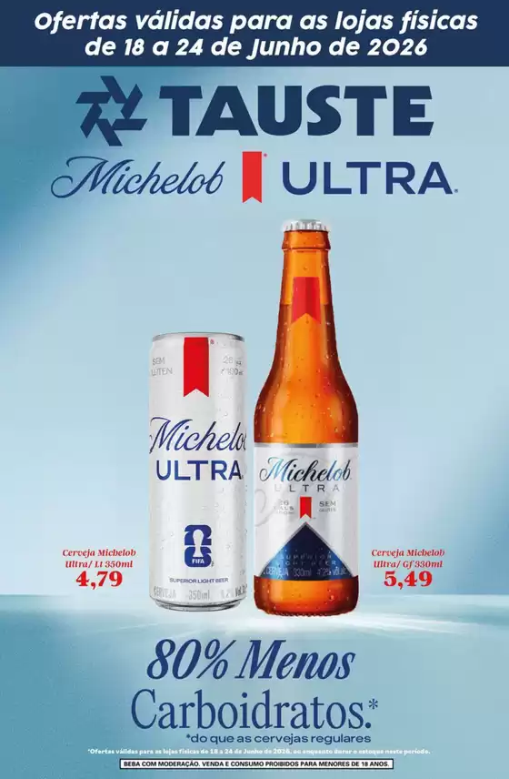 Catálogo Supermercados Tauste | Ofertas Tauste Especial Ambev | 2026-06-18T00:00:00.000Z - 2026-06-24T00:00:00.000Z