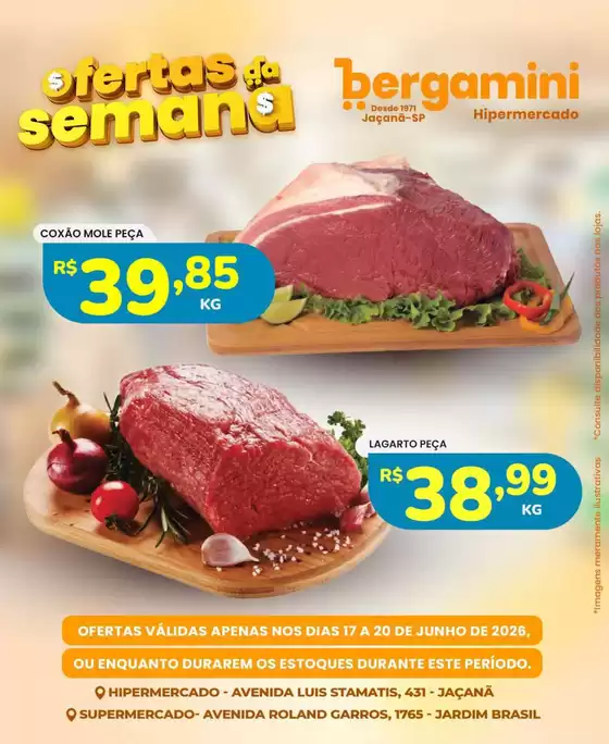Catálogo Supermercado Bergamini | Melhores ofertas e descontos | 2026-06-17T00:00:00.000Z - 2026-06-20T00:00:00.000Z