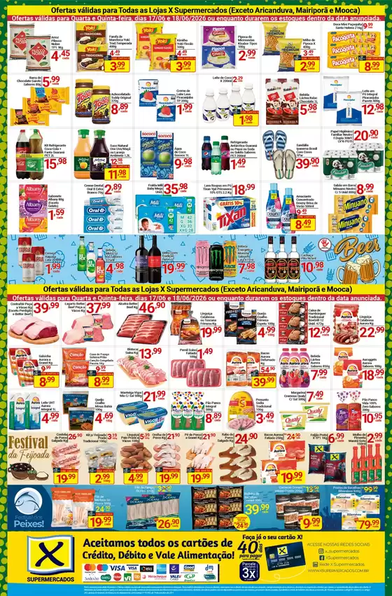 Catálogo X Supermercados | Melhores ofertas para todos os caçadores de pechinchas | 2026-06-17T00:00:00.000Z - 2026-06-18T00:00:00.000Z