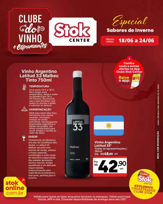 Catálogo Stok Center | Encarte Stok Center | 2026-06-18T00:00:00.000Z - 2026-06-24T00:00:00.000Z