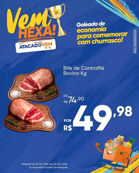Catálogo ATACADO VEM | Ofertas especiais atraentes para todos | 2026-06-18T00:00:00.000Z - 2026-06-20T00:00:00.000Z