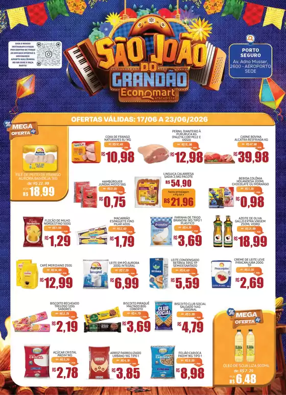 Catálogo Economart Atacadista | JORNAL SEMANAL PORTO SEGURO | 2026-06-17T00:00:00.000Z - 2026-06-23T00:00:00.000Z