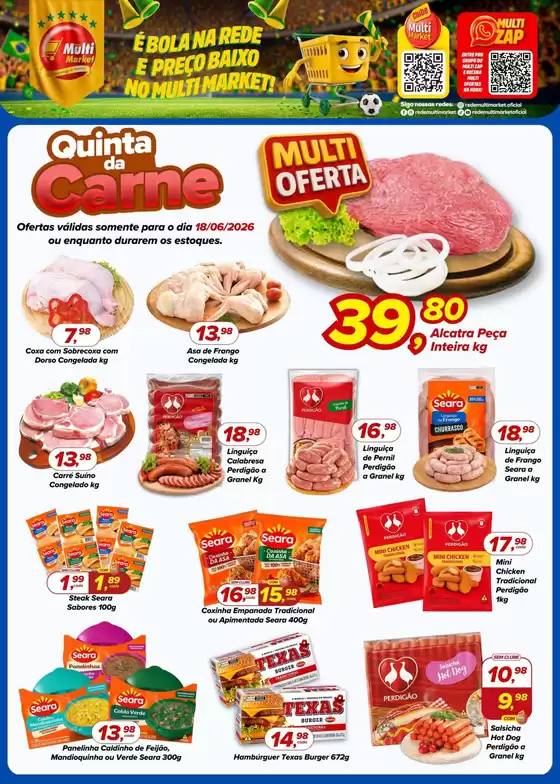 Catálogo Rede Multi Market | Encarte Rede Multi Market | 2026-06-18T00:00:00.000Z - 2026-06-18T00:00:00.000Z