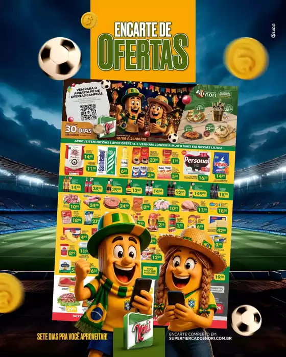 Catálogo Supermercados Nori | Nossas melhores pechinchas | 2026-06-18T00:00:00.000Z - 2026-06-24T00:00:00.000Z