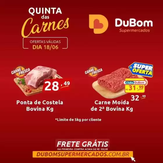 Catálogo Dubom Supermercados | Quinta das Carnes | 2026-06-18T00:00:00.000Z - 2026-06-18T00:00:00.000Z