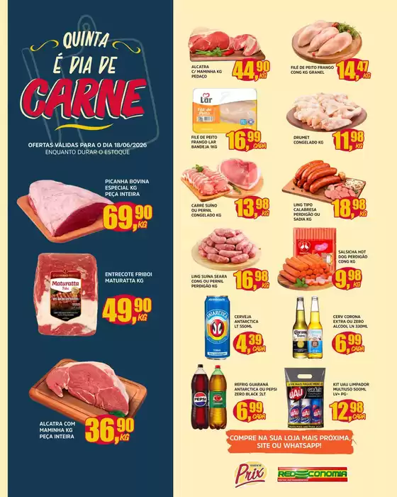 Catálogo SuperPrix | Quinta é dia de Carne | 2026-06-18T00:00:00.000Z - 2026-06-18T00:00:00.000Z
