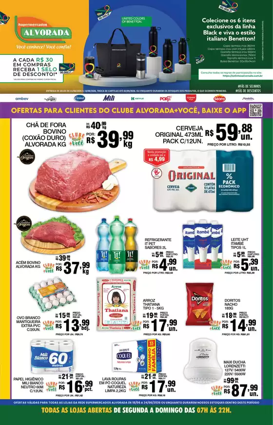 Catálogo Alvorada Supermercados | Alvorada Ofertas | 2026-06-18T00:00:00.000Z - 2026-06-24T00:00:00.000Z