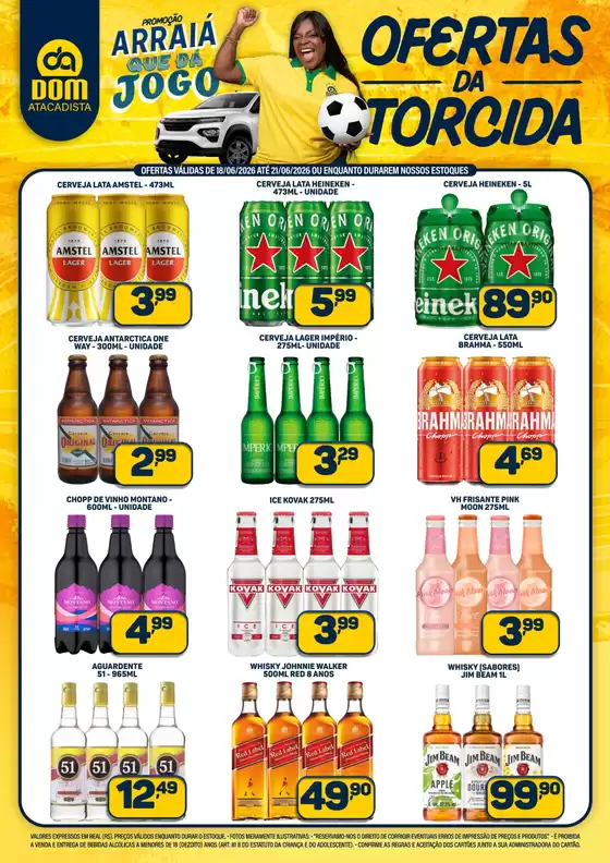 Catálogo Dom Atacadista | Ofertas Da Torcida | 2026-06-18T00:00:00.000Z - 2026-06-21T00:00:00.000Z