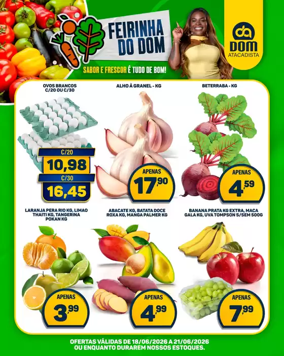 Catálogo Dom Atacadista | Feirinha Do Dom | 2026-06-18T00:00:00.000Z - 2026-06-21T00:00:00.000Z
