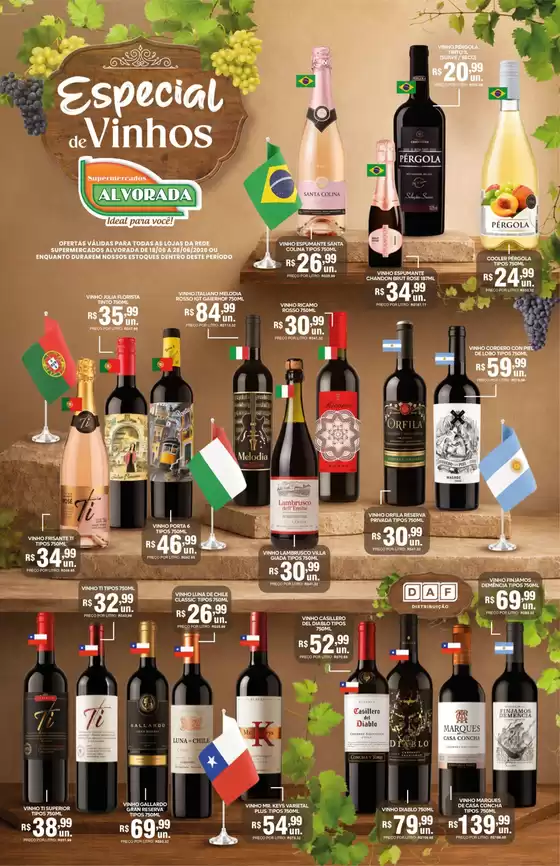 Catálogo Supermercados Alvorada | Ofertas especiais atraentes para todos | 2026-06-18T00:00:00.000Z - 2026-06-28T00:00:00.000Z