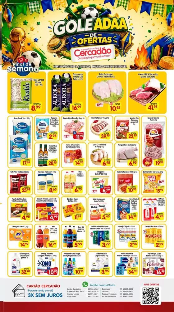 Catálogo Cercadão | GOLEADA DE OFERTAS | 2026-06-19T00:00:00.000Z - 2026-06-25T00:00:00.000Z