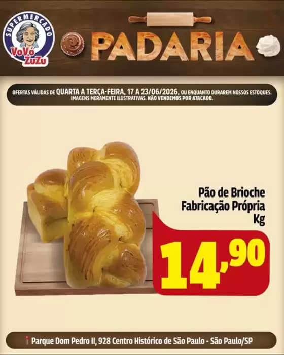 Catálogo Vovó Zuzu | Padaria | 2026-06-19T00:00:00.000Z - 2026-06-23T00:00:00.000Z