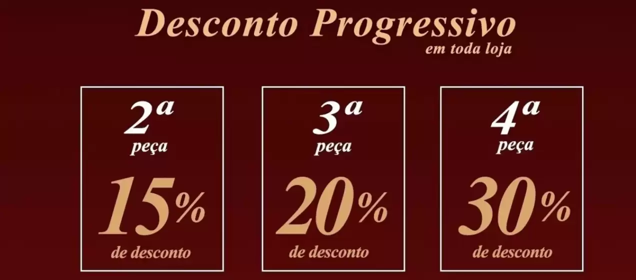 Catálogo Garbo | Desconto Progessivo | 2026-06-19T00:00:00.000Z - 2026-07-19T00:00:00.000Z