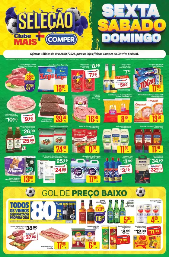 Catálogo Comper | Promoções especiais em andamento | 2026-06-19T00:00:00.000Z - 2026-06-21T00:00:00.000Z