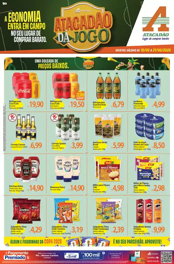 Catálogo Atacadão em Vera Cruz | Atacadão - Atacadão da Jogo | 2026-06-19T00:00:00.000Z - 2026-06-21T00:00:00.000Z