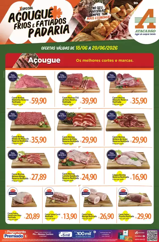 Catálogo Atacadão | Atacadão - Açougue, Padaria, Frios e Hortifrúti | 2026-06-19T00:00:00.000Z - 2026-06-20T00:00:00.000Z
