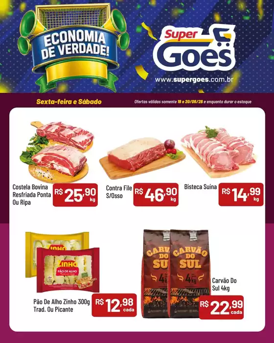 Catálogo Supermercados Goes | Nossas melhores ofertas para você | 2026-06-19T00:00:00.000Z - 2026-06-20T00:00:00.000Z