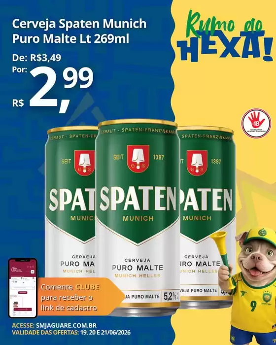 Catálogo Supermercado Jaguaré | Encarte Supermercado Jaguaré | 2026-06-19T00:00:00.000Z - 2026-06-21T00:00:00.000Z