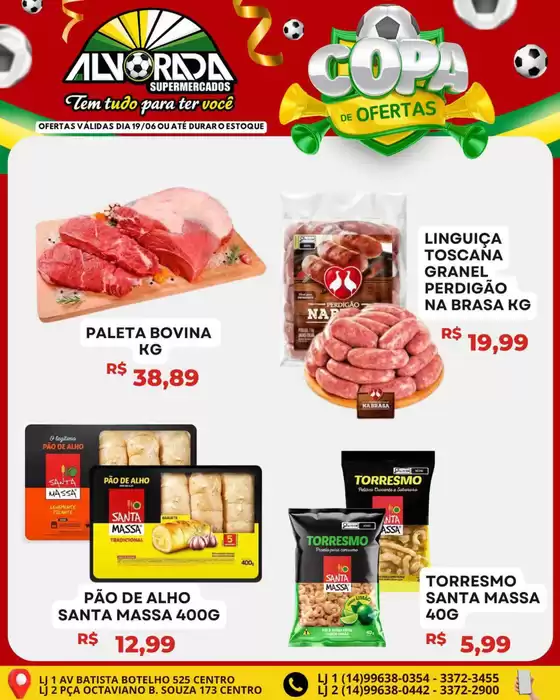 Catálogo Alvorada Supermercados | Ampla seleção de ofertas | 2026-06-19T00:00:00.000Z - 2026-06-19T00:00:00.000Z