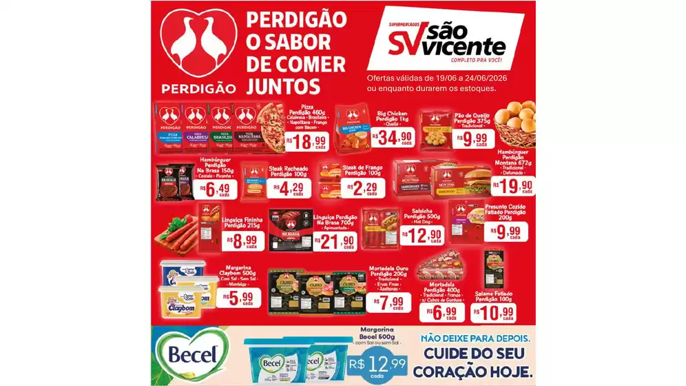Catálogo Supermercados São Vicente | Ofertas exclusivas para nossos clientes | 2026-06-19T00:00:00.000Z - 2026-06-24T00:00:00.000Z