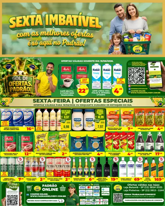 Catálogo Supermercado Padrão em Itapevi | Encarte Supermercado Padrão | 2026-06-19T00:00:00.000Z - 2026-06-19T00:00:00.000Z