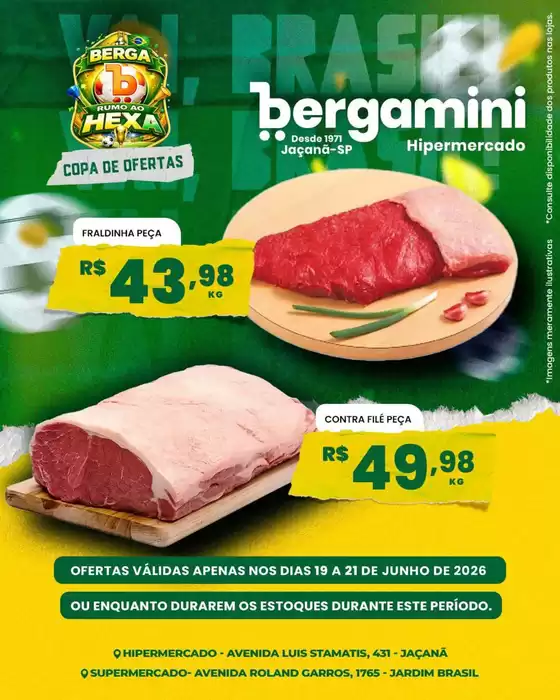 Catálogo Supermercado Bergamini | Encarte Supermercado Bergamini | 2026-06-19T00:00:00.000Z - 2026-06-21T00:00:00.000Z