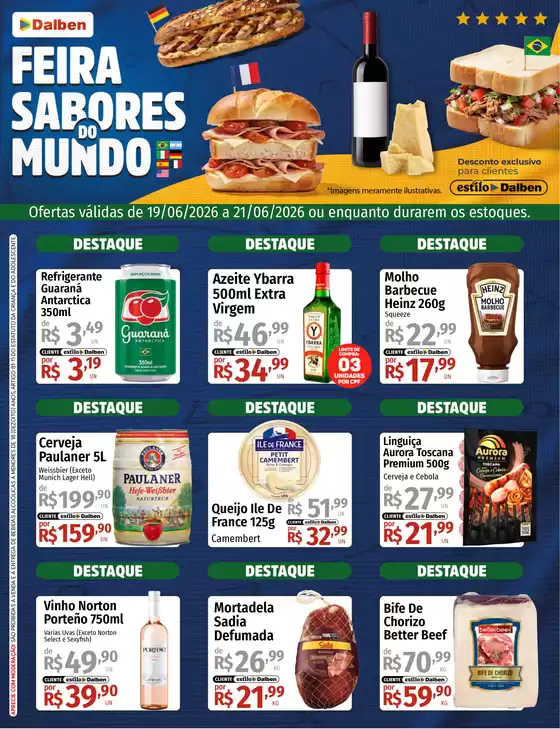 Catálogo Supermercado Dalben | 1781809978884092 | 2026-06-19T00:00:00.000Z - 2026-06-21T00:00:00.000Z
