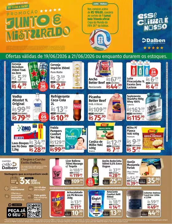 Catálogo Supermercado Dalben | 1781809922966443 | 2026-06-19T00:00:00.000Z - 2026-06-21T00:00:00.000Z