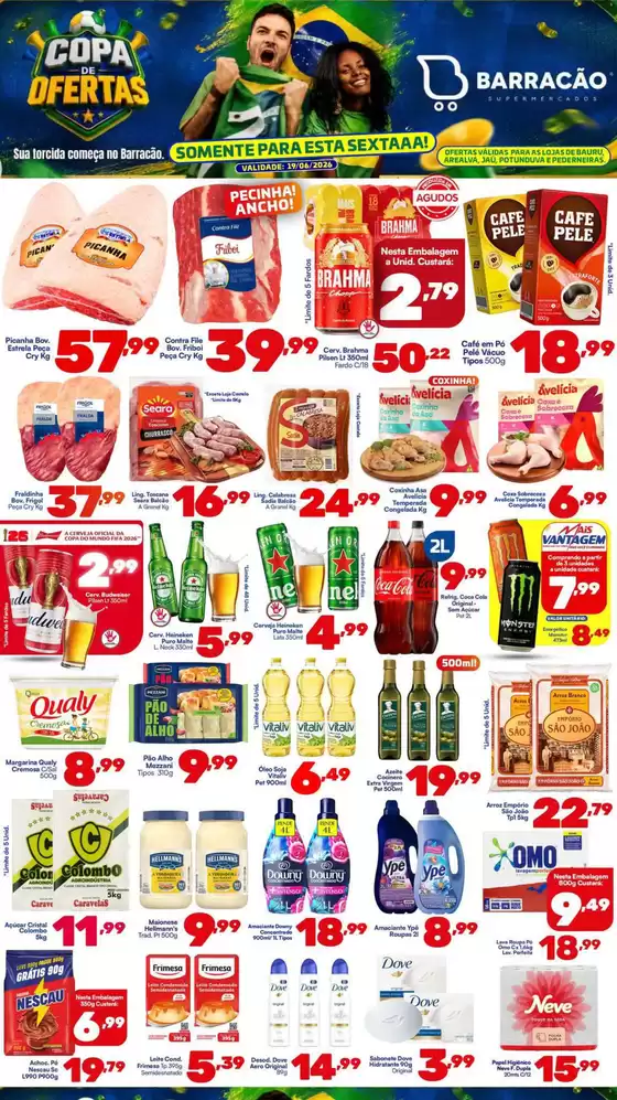 Catálogo Barracão Supermercado | Encarte Barracão Supermercado | 2026-06-19T00:00:00.000Z - 2026-06-19T00:00:00.000Z