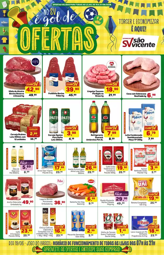 Catálogo Supermercados São Vicente | Nossas melhores ofertas para você | 2026-06-19T00:00:00.000Z - 2026-06-21T00:00:00.000Z