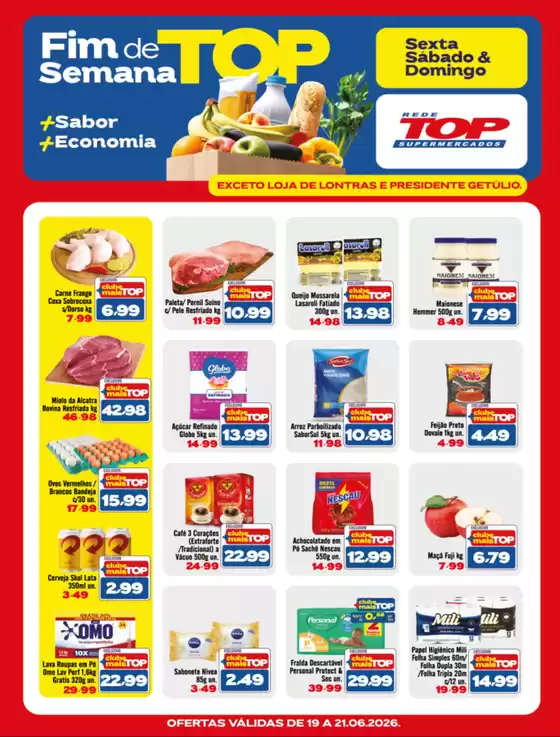 Catálogo Rede Top | Melhores ofertas e descontos | 2026-06-19T00:00:00.000Z - 2026-06-21T00:00:00.000Z