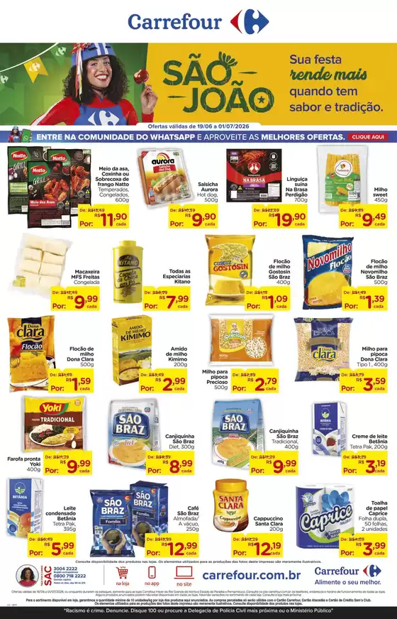 Catálogo Carrefour | LÂMINA EXCLUSIVA SÃO JOÃO NORDESTE | 2026-06-19T00:00:00.000Z - 2026-07-01T00:00:00.000Z