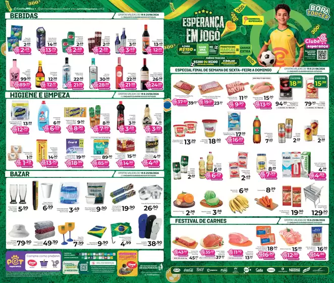 Catálogo Comercial Esperança | Nossas melhores ofertas para você | 2026-06-19T00:00:00.000Z - 2026-06-25T00:00:00.000Z