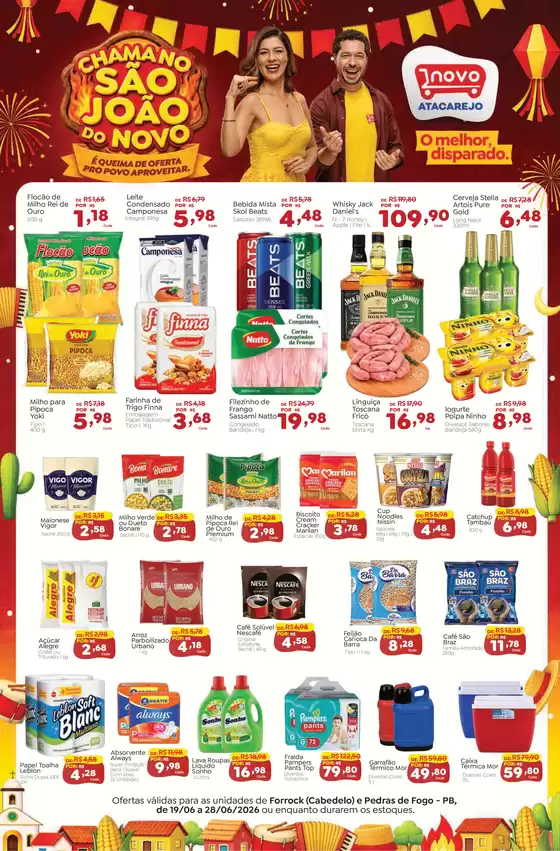 Catálogo Novo Atacarejo | PB- REVISTA SÃO JOÃO 19 A 28.06 | 2026-06-19T00:00:00.000Z - 2026-06-28T00:00:00.000Z