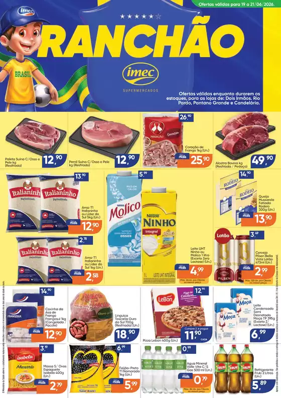 Catálogo Imec Supermercados | BAIXA 15706 IMEC Ranchao Cluster B 19 a 210626 | 2026-06-19T00:00:00.000Z - 2026-06-21T00:00:00.000Z