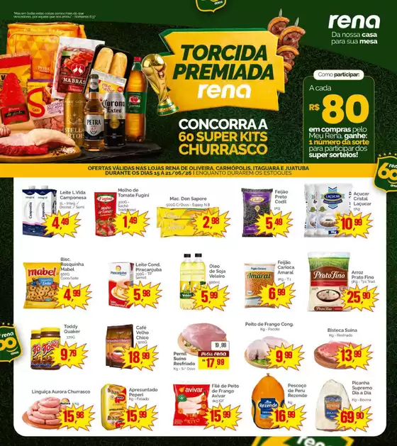 Catálogo Supermercados Rena | Capa Oliveira Carmopolis. Itaguara e Juatuba 15 a 21.06 compressed | 2026-06-15T00:00:00.000Z - 2026-06-21T00:00:00.000Z