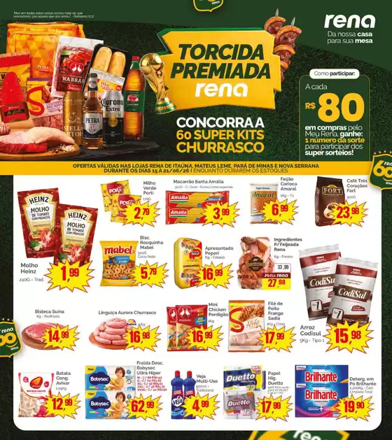 Catálogo Supermercados Rena | Ofertas exclusivas | 2026-06-15T00:00:00.000Z - 2026-06-21T00:00:00.000Z