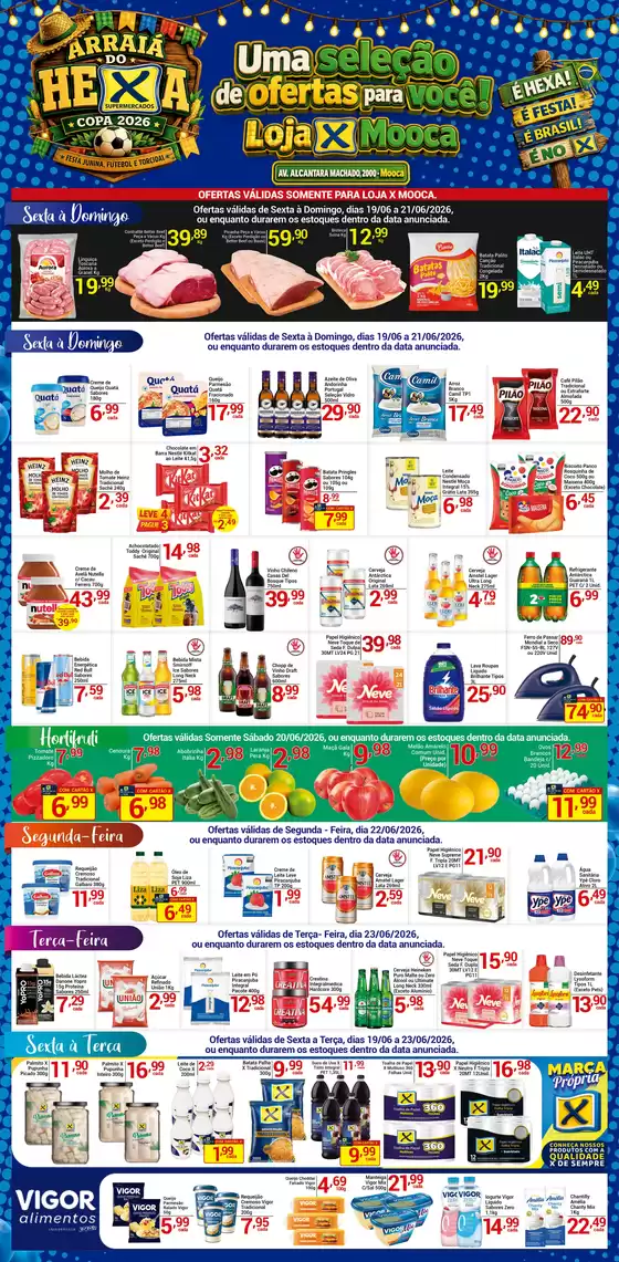 Catálogo X Supermercados | Nossas melhores pechinchas | 2026-06-19T00:00:00.000Z - 2026-06-23T00:00:00.000Z