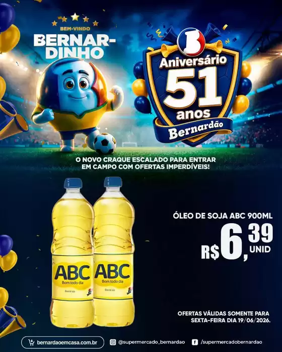 Catálogo Supermercado Bernardão em Flores da Cunha | Encarte Supermercado Bernardão | 2026-06-19T00:00:00.000Z - 2026-06-19T00:00:00.000Z